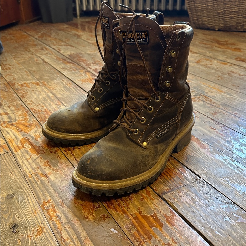 Carolina Women's Brown Heeled Boots